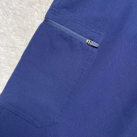 Figs Women's Navy Blue Maternity 2.0 Scrub Pants Size Small - Picture 9 of 10